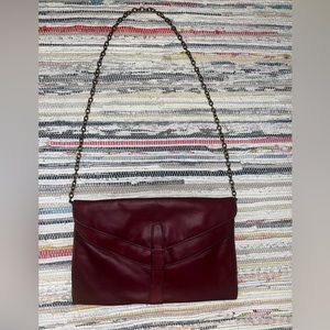 Unused, Club Monaco Burgundy Camille Shoulder Bag